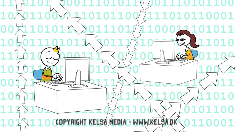 Kort og godt om EU persondataforordningen med tegnefilm fra Kelsa Media 