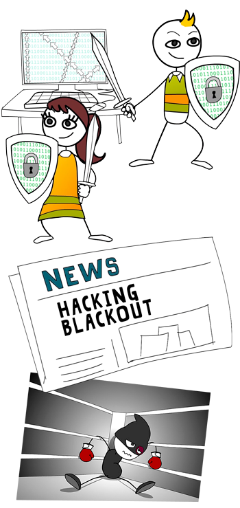 Humor moc hacking - cybersikkerhed og persondata