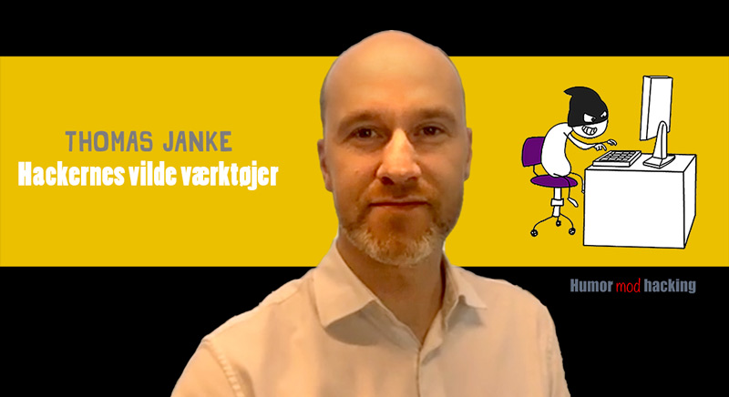Foredrag med IT-sikkerhedsekspert Thomas Janke fra Humor mod hacking